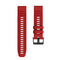 For Garmin Fenix 7X Silicone Watch Band(Red)