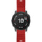 For Garmin Fenix 7X Silicone Watch Band(Red)