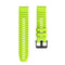 For Garmin Fenix 7X Silicone Watch Band(Green)