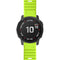 For Garmin Fenix 7X Silicone Watch Band(Green)
