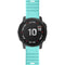 For Garmin Fenix 7X Silicone Watch Band(Mint Green)
