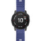 For Garmin Fenix 7X Silicone Watch Band(Midnight Blue)