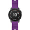 For Garmin Fenix 7X Silicone Watch Band(Purple)