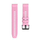 For Garmin Fenix 7X Silicone Watch Band(Pink)