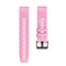 For Garmin Fenix 7X Silicone Watch Band(Pink)