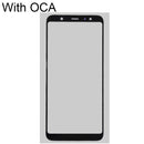 Front Screen Outer Glass Lens with OCA Optically Clear Adhesive for Samsung Galaxy A6+