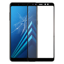 Front Screen Outer Glass Lens with OCA Optically Clear Adhesive for Samsung Galaxy A8+ / A730