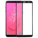 Front Screen Outer Glass Lens with OCA Optically Clear Adhesive for Samsung Galaxy J8 / J810