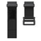 For Garmin Fenix 7X Hook And Loop Fastener Nylon Watch Band(Black)