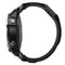 For Garmin Fenix 7X Hook And Loop Fastener Nylon Watch Band(Black)