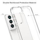 For Samsung Galaxy S22 5G Shockproof Scratchproof TPU + Acrylic Phone Case(Transparent)