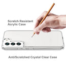 For Samsung Galaxy S22 5G Shockproof Scratchproof TPU + Acrylic Phone Case(Transparent)
