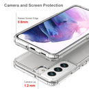 For Samsung Galaxy S22 5G Shockproof Scratchproof TPU + Acrylic Phone Case(Black)