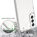 For Samsung Galaxy S22 5G Shockproof Scratchproof TPU + Acrylic Phone Case(Black)