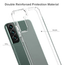 For Samsung Galaxy S22+ 5G Shockproof Scratchproof TPU + Acrylic Phone Case(Black)