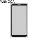 Front Screen Outer Glass Lens with OCA Optically Clear Adhesive for OPPO A83