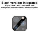 imak Integrated Rear Camera Lens Tempered Glass Film with Lens Cap Black Version For iPhone 13 Pro / 13 Pro Max