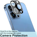 imak Integrated Rear Camera Lens Tempered Glass Film with Lens Cap Black Version For iPhone 13 Pro / 13 Pro Max