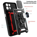 For Motorola Edge 20 Lite Sliding Camera Cover TPU+PC Phone Case(Red)