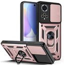 For Huawei nova 9 Sliding Camera Cover TPU+PC Phone Case(Rose Gold)