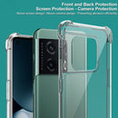 For OnePlus 10 Pro 5G imak All-inclusive Shockproof Airbag TPU Case with Screen Protector(Transparent)