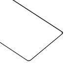 Front Screen Outer Glass Lens with OCA Optically Clear Adhesive for Xiaomi Mi Mix 2S(Black)