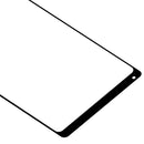 Front Screen Outer Glass Lens with OCA Optically Clear Adhesive for Xiaomi Mi Mix 2S(Black)