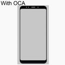 Front Screen Outer Glass Lens with OCA Optically Clear Adhesive for Xiaomi Redmi Note 5(Black)
