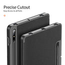For Samsung Galaxy Tab S8 DUX DUCIS Domo Series Magnetic PU Leather Tablet Case(Black)
