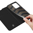 For vivo V23 5G DUX DUCIS Skin Pro Series Shockproof Leather Phone Case(Black)