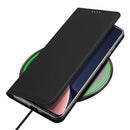 For Xiaomi 12 Pro / 12S Pro DUX DUCIS Skin Pro Series Shockproof Leather Phone Case(Black)