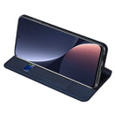 For Xiaomi 12 Pro / 12S Pro DUX DUCIS Skin Pro Series Shockproof Leather Phone Case(Blue)