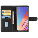 Leather Phone Case For OPPO Reno3 Youth(Black)