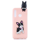 For Huawei P30 Lite 3D Cartoon Pattern Shockproof TPU Protective Case(Cute Dog)