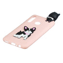 For Huawei P30 Lite 3D Cartoon Pattern Shockproof TPU Protective Case(Cute Dog)