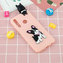 For Huawei P30 Lite 3D Cartoon Pattern Shockproof TPU Protective Case(Cute Dog)
