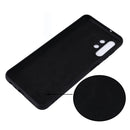 For Samsung Galaxy A13 4G Pure Color Liquid Silicone Phone Case(Black)