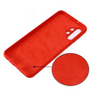 For Samsung Galaxy A13 4G Pure Color Liquid Silicone Phone Case(Red)