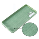 For Samsung Galaxy A13 4G Pure Color Liquid Silicone Phone Case(Green)