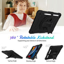 PC + Silicone Combination Tablet Case For iPad 10.2 2021 / 2020 / 2019(Black)