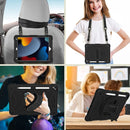 PC + Silicone Combination Tablet Case For iPad 10.2 2021 / 2020 / 2019(Black)