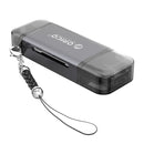 ORICO 2CR61-GY-BP USB2.0 6 in 1 Card Reader(Grey)