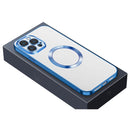 Nebula Series MagSafe Magnetic Phone Case For iPhone 12(Blue)