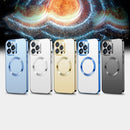 Nebula Series MagSafe Magnetic Phone Case For iPhone 13 Pro(Silver)