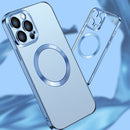 Nebula Series MagSafe Magnetic Phone Case For iPhone 13 Pro Max(Silver)