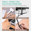 DUX DUICS Stoyobe Circle Hook and Loop Cable Ties, Length: 3m(Red)