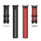 For Polar Vantage V2 Two-color Silicone Watch Band(Black Red)