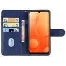 Leather Phone Case For Blackview A95(Blue)