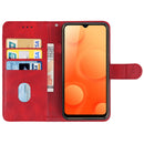 Leather Phone Case For Blackview A95(Red)