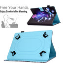 For 7 inch Tablet Electric Pressed TPU Leather Tablet Case(Butterfly)